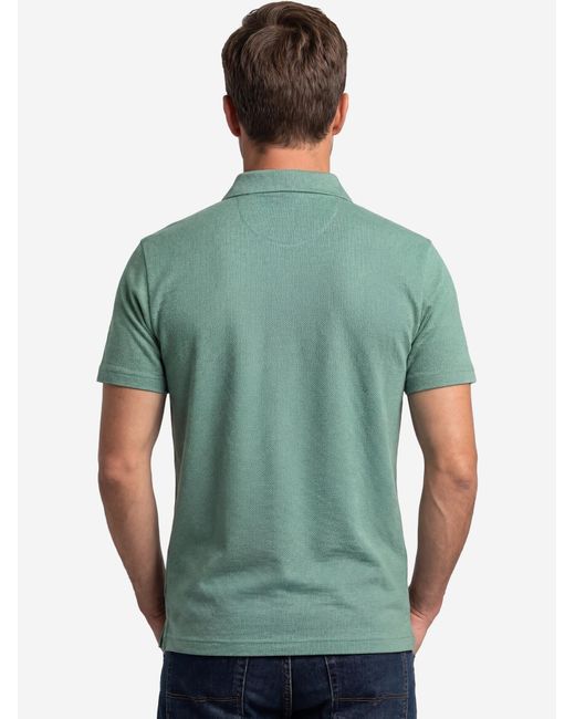 RAGMAN Shirt Basic in Green für Herren