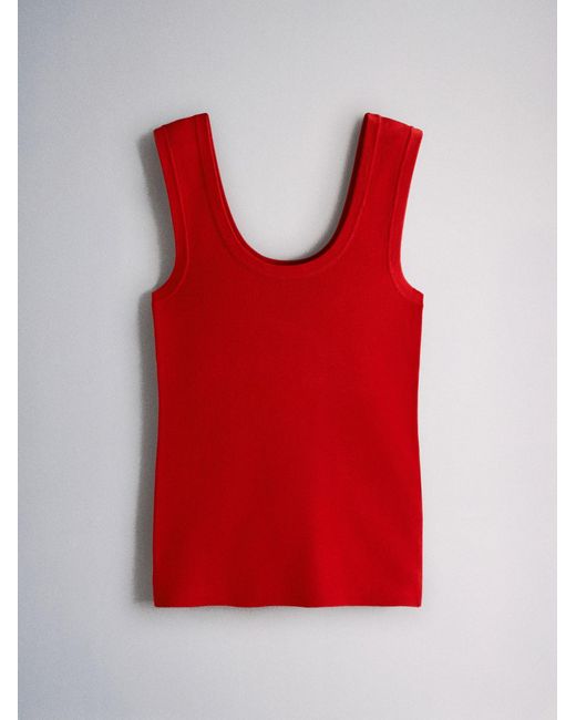 The Set Red Stricktop
