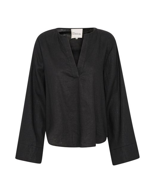My Essential Wardrobe Black Bluse 'Dias'