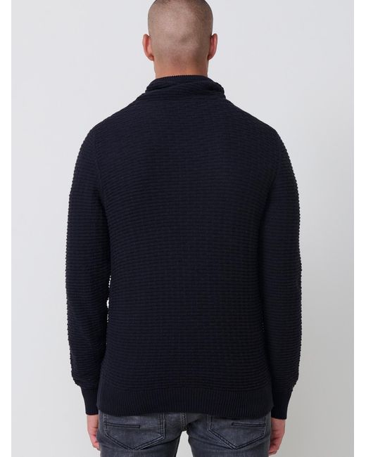 Koröshi Strickpullover in Blue für Herren