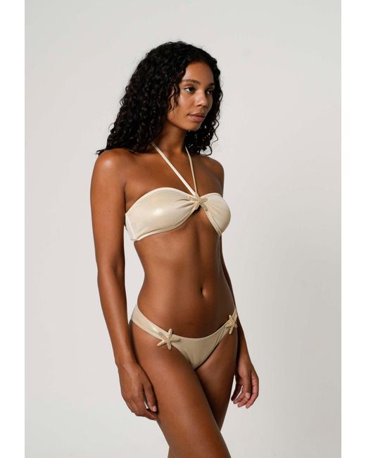 Moda Minx Brown Bikinitop