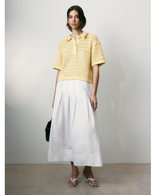 BHOEM Yellow Pullover