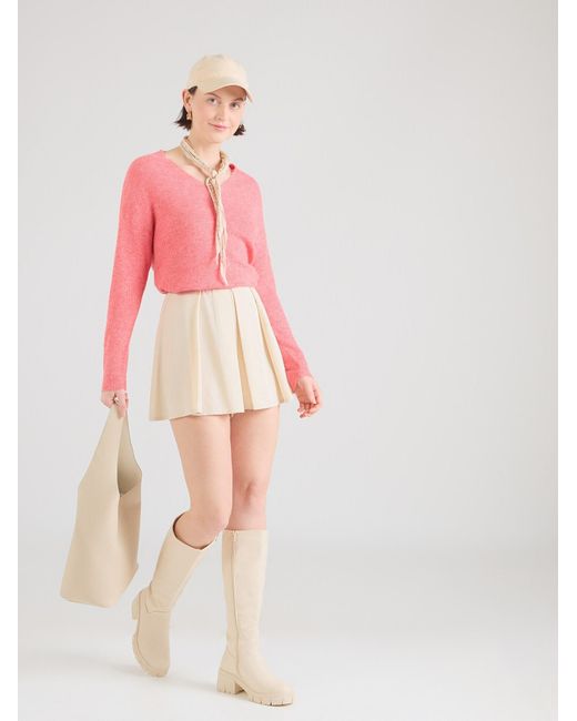 Vero Moda Pink Pullover Vmlefile