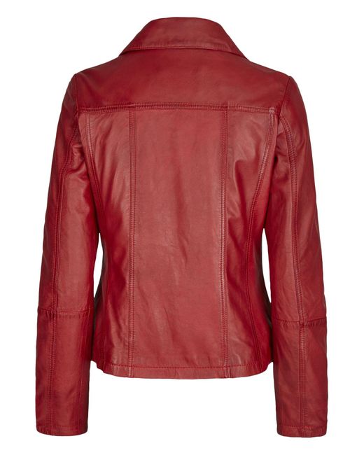 7eleven Red Lederjacke Sevinca