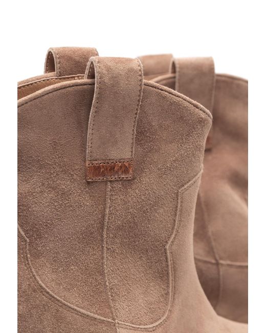 Woden Brown Stiefel 'Dicte Low'