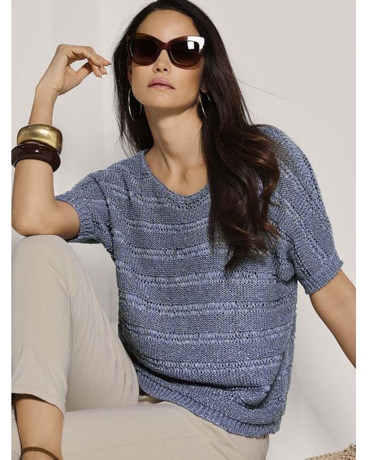 Madeleine Blue Pullover