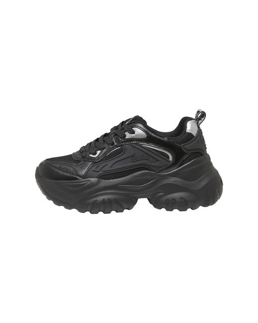 Buffalo Black Sneaker Bliss