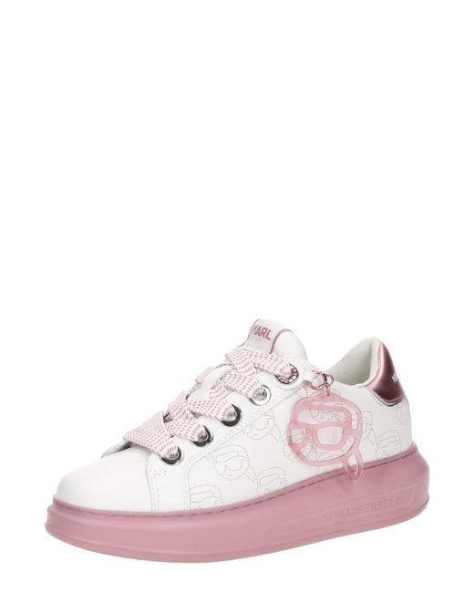 Karl Lagerfeld Pink Sneaker