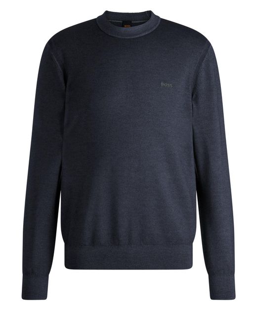 Boss Pullover Kestefo in Blue für Herren