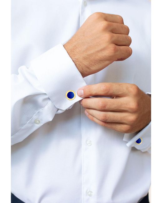 Kuzzoi Manschettenknöpfe in Blue für Herren