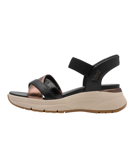 Tamaris Black Sandale