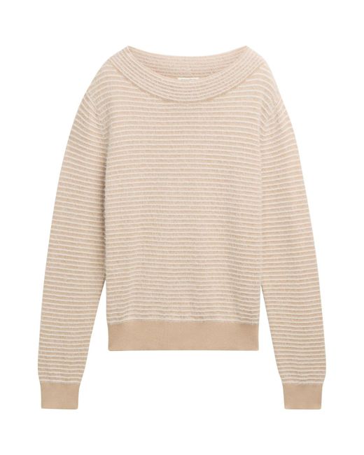 Tom Tailor White Pullover