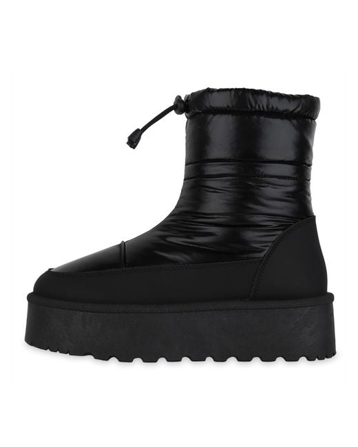 VAN HILL Black Stiefelette 'Elowen'