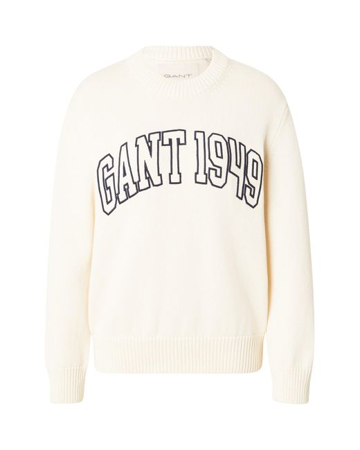 Gant White Pullover