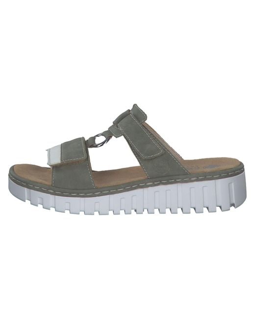 Rieker Gray Pantolette
