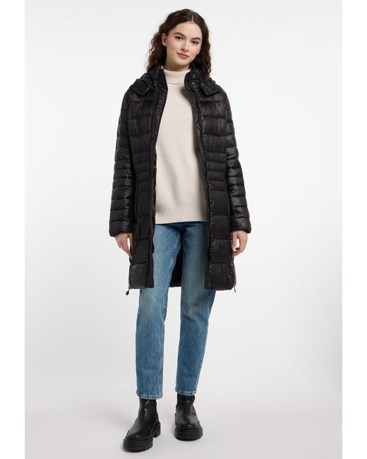 Frieda & Freddies Black Wintermantel Dalia 2