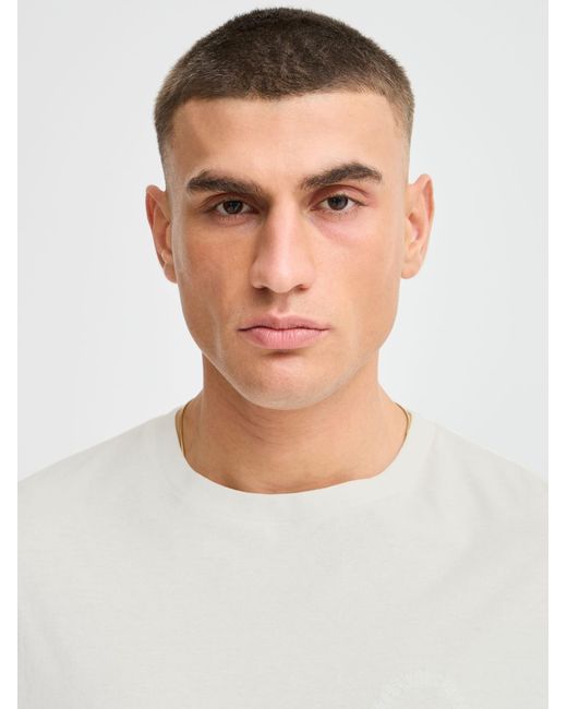 Solid T-Shirt Sdorrick in White für Herren