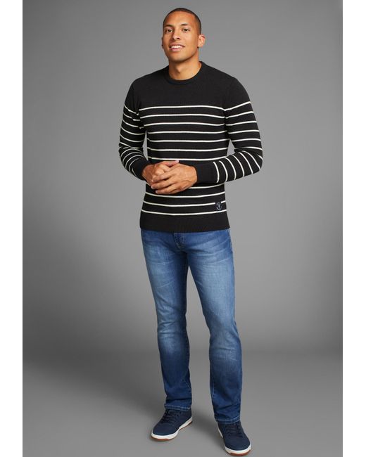 Delmao Pullover in Blue für Herren