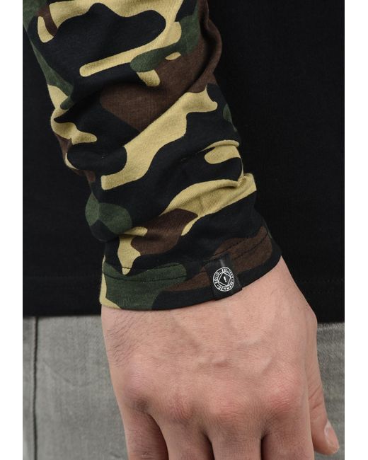Solid Shirt Cajus in Black für Herren