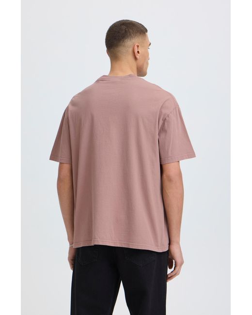 Solid Rundhalsshirt Sduncaster in Pink für Herren