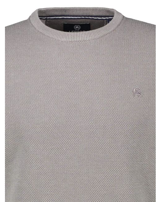 Lerros Pullover Basic in Red für Herren