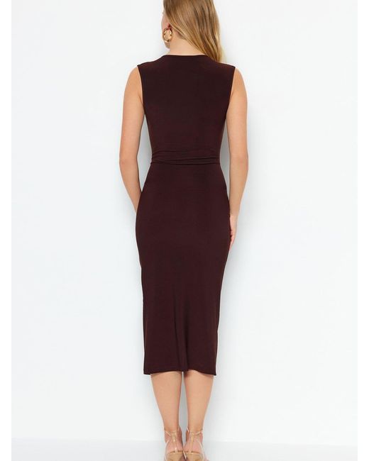 Trendyol Red Kleid