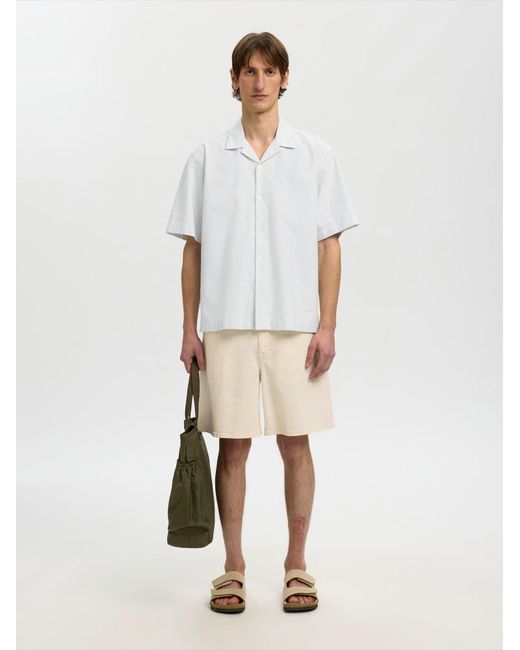 SELECTED Hemd in White für Herren