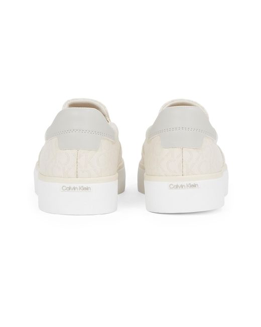 Calvin Klein White Slip On 'Jacq'