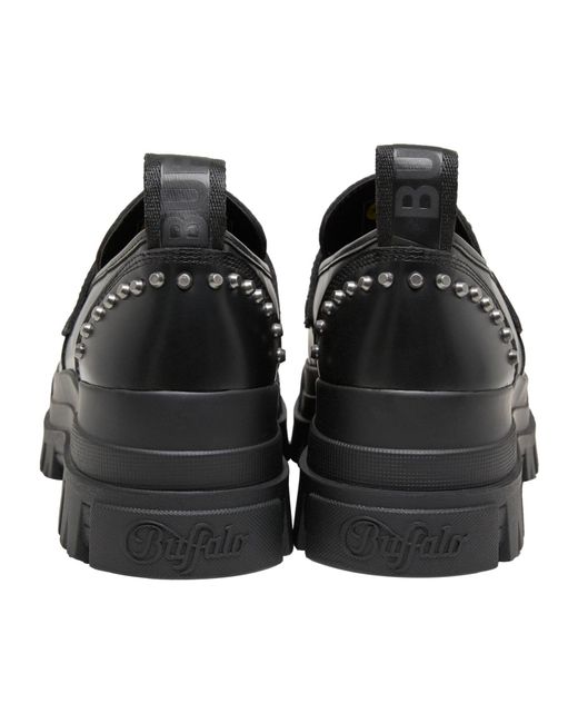 Buffalo Black Slipper Aspha