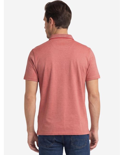 Redmond Shirt Basic in Pink für Herren