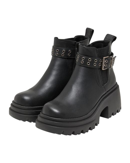 Buffalo Black Stiefelette