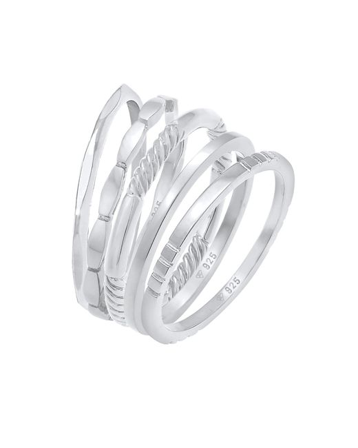 Elli Jewelry Metallic Schmuckset