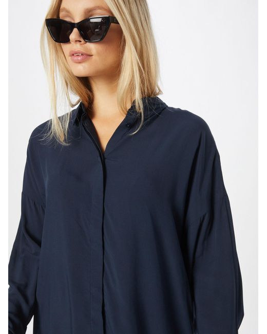 SOFT REBELS Blue Bluse Freedom