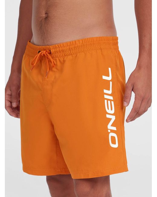 O'neill Sportswear Oneill Badeshorts Cali 16 in Orange für Herren