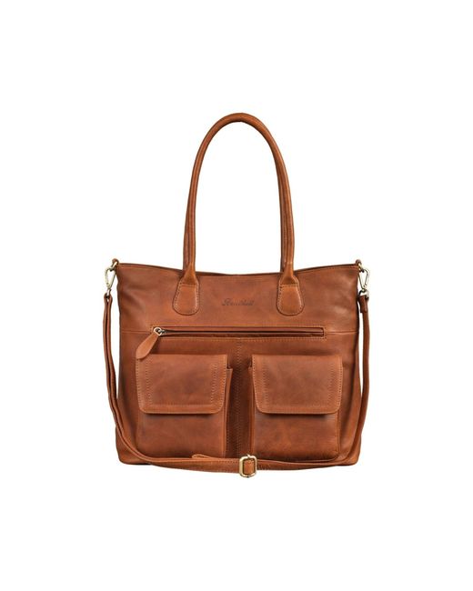 Benthill Brown Handtasche