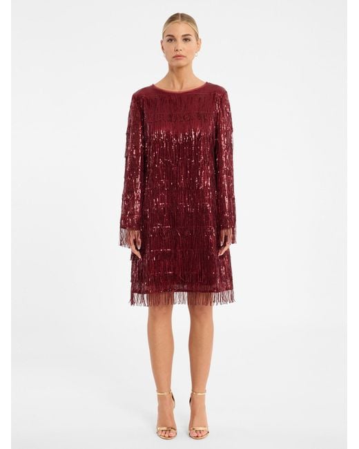 Ana Alcazar Red Abendkleid