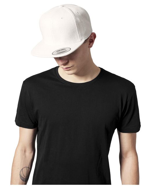 Flexfit White Cap Melton