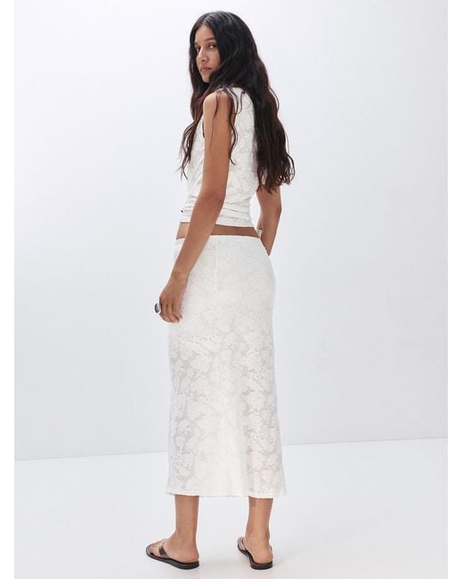 Pull&Bear White Top