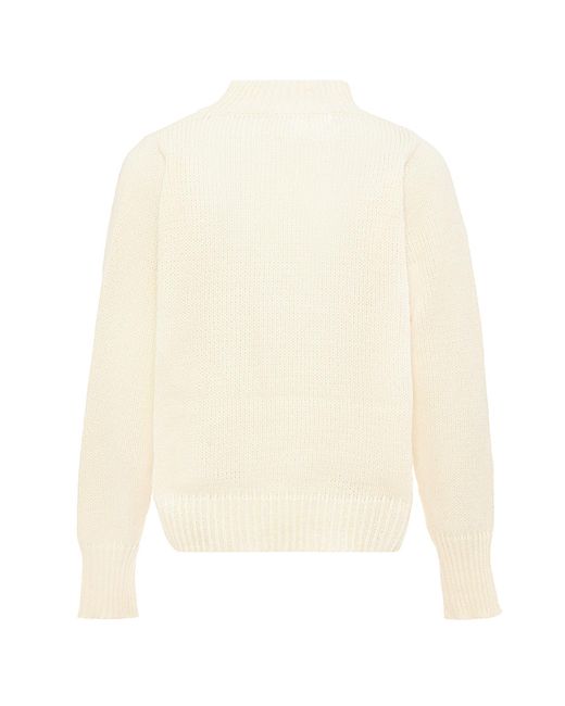 SIDONA White Pullover