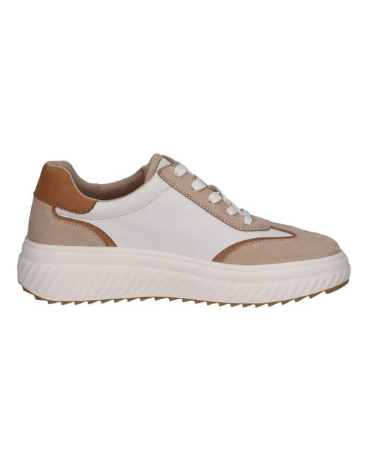 Caprice White Sneaker