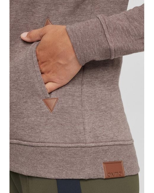 Oxmo Brown Sweatshirt Vicky