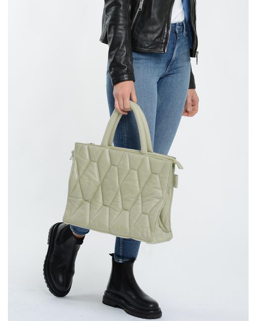 Maze Metallic Handtasche