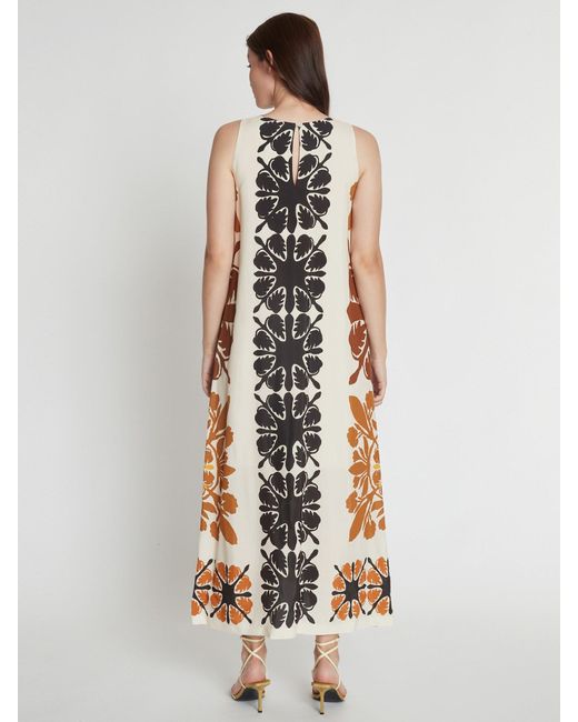 Ana Alcazar Multicolor Kleid Rava