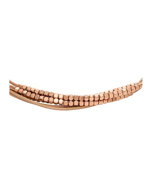 Fossil White Armband