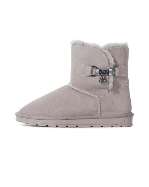 Gooce Gray Boots Polly