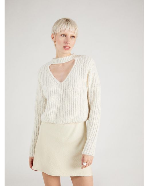 ONLY White Pullover Henrietta