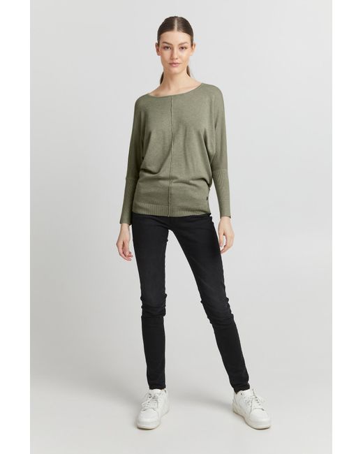 Oxmo Green Strickpullover 'herdis'