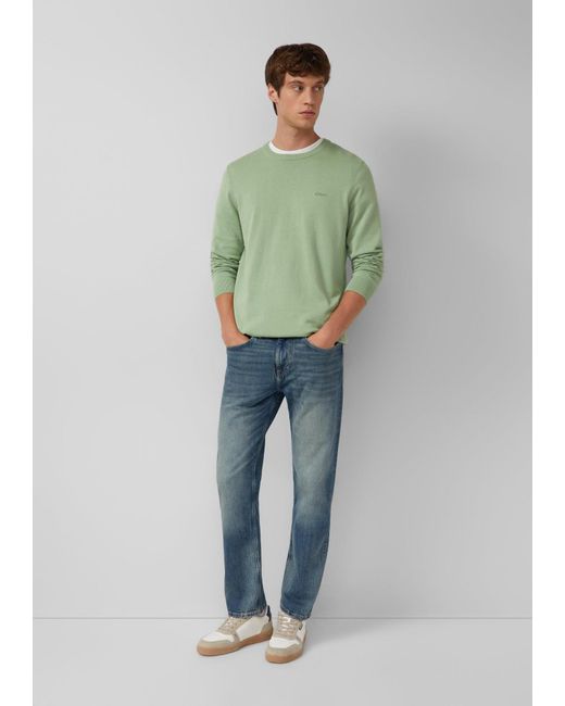 S.oliver Pullover in Green für Herren