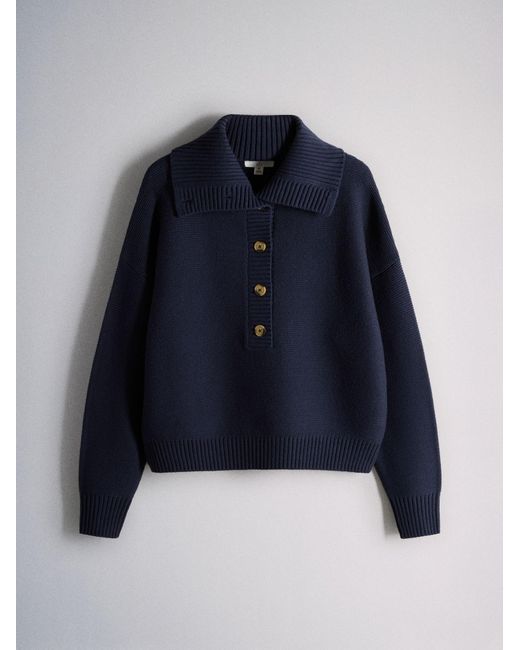 The Set Blue Pullover