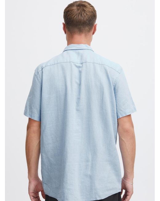 Solid Hemd Allan in Blue für Herren